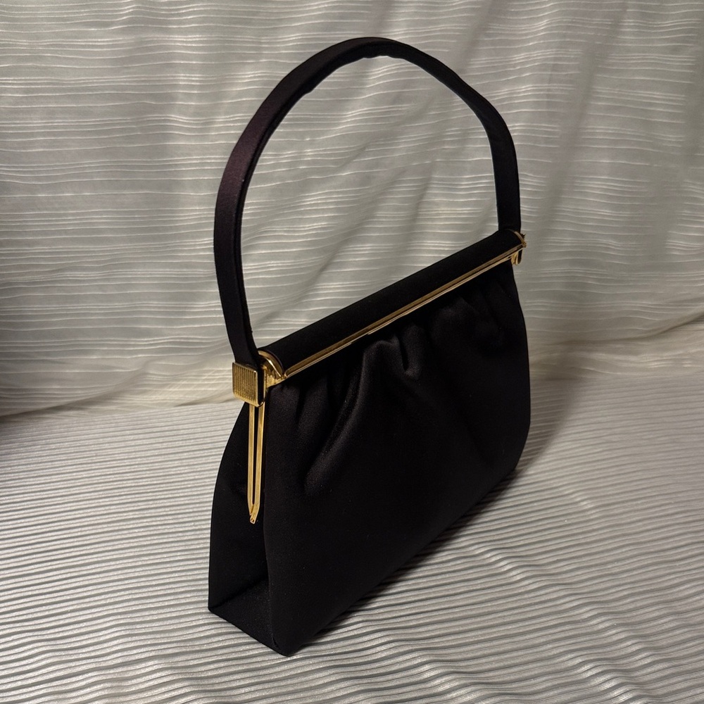 Saks Fifth Avenue - Vintage Black Evening Bag